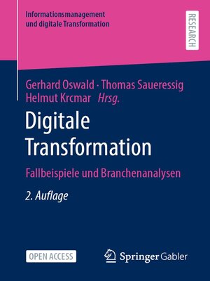 cover image of Digitale Transformation